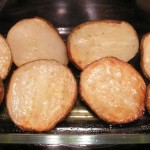 Ziemniaki pieczone połówki