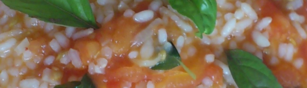 risotto z pomidorami