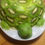 Tort szmaragdowy żółw